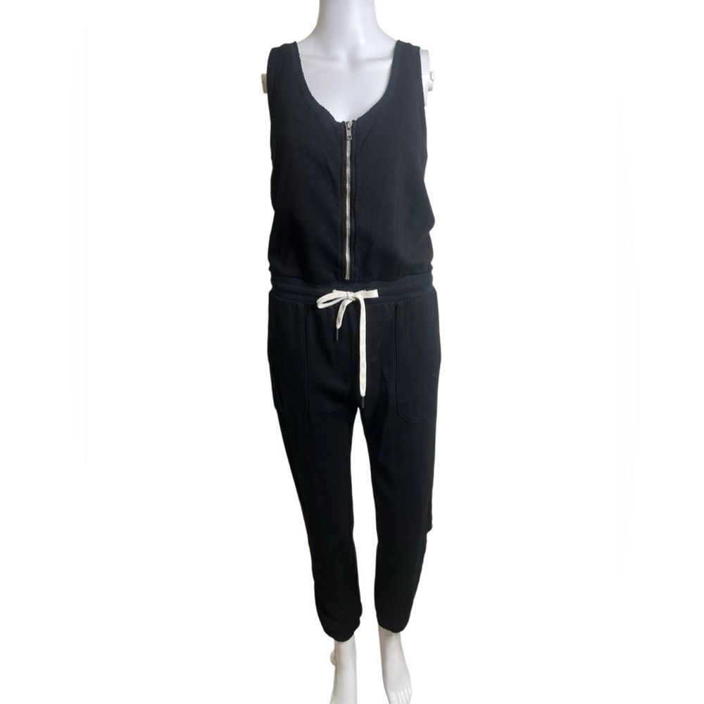 Philanthropy Black Sleeveless Jumpsuit Size Small